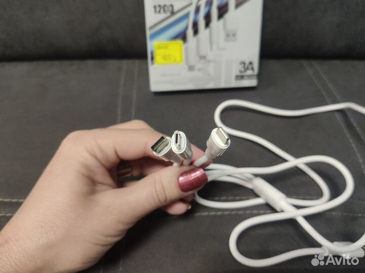 USB кабель Earldom EC-IMC024 3-в-1