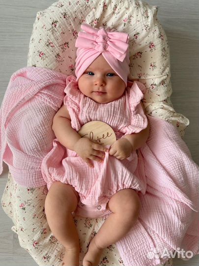 Набор шапочек для новорожденного