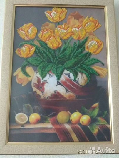 Картина(вышивка бисером)