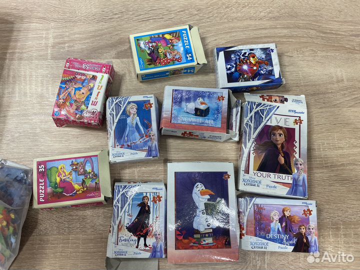 Пазлы холодное сердце