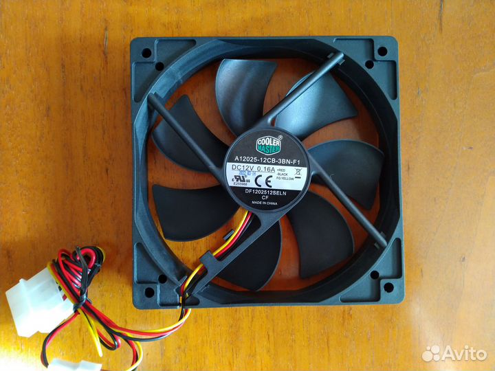Вентилятор корпусный Cooler Master a12025-12cb-3bn