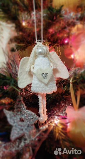 Ангелочки фигурки/ Подвеска ангелочек handmade