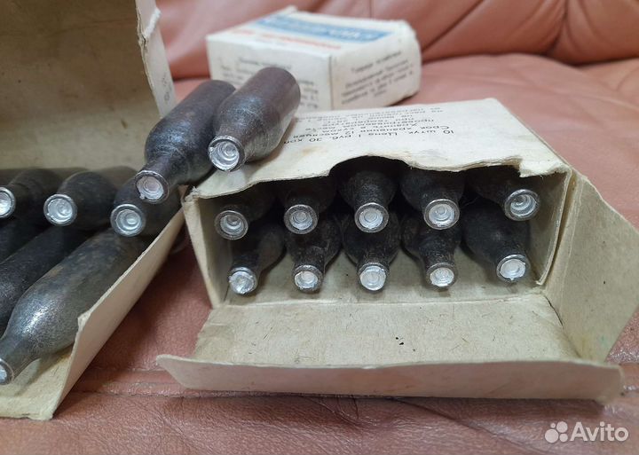 Баллончики для сифона. Целые. Просрочены. 22 штуки