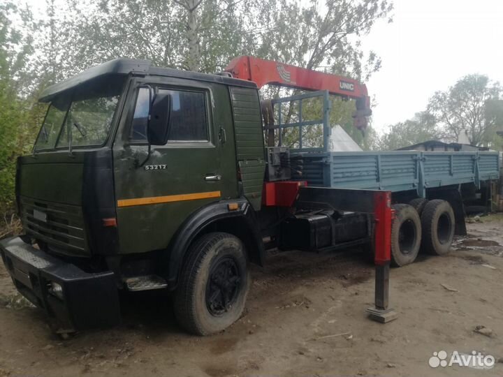 КАМАЗ 53212 с КМУ, 1988