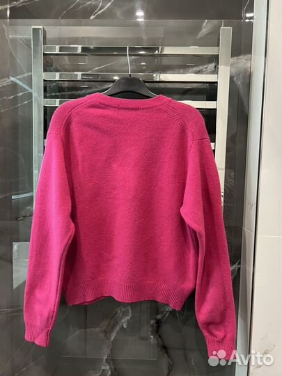 Uniqlo wool XS джемпер фуксия