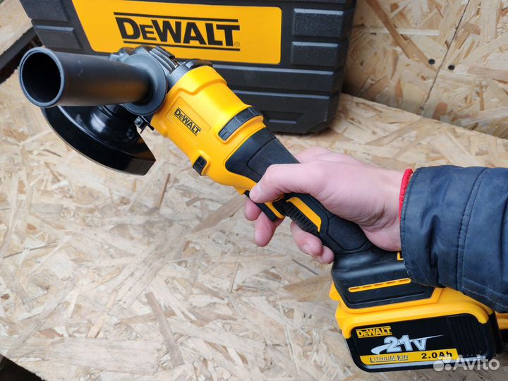 Новая аккумуляторная болгарка ушм 125мм