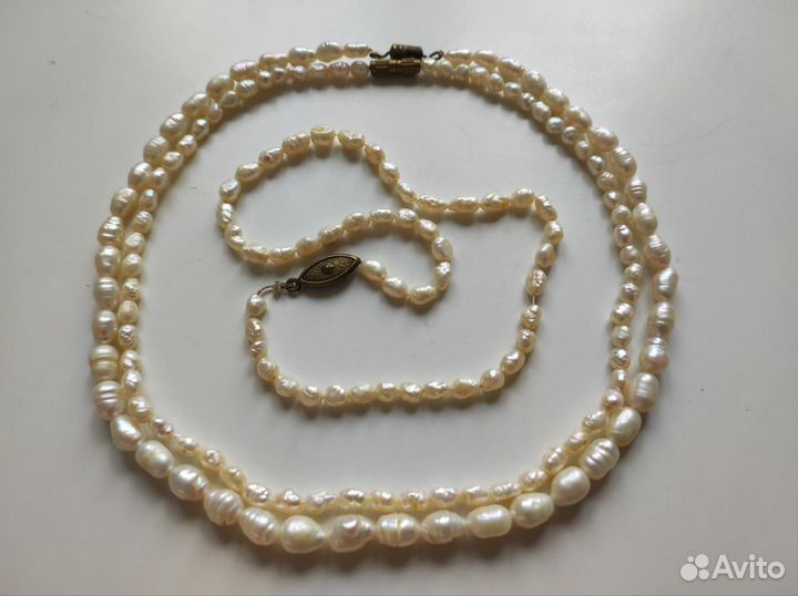 Бусы речной жемчуг СССР