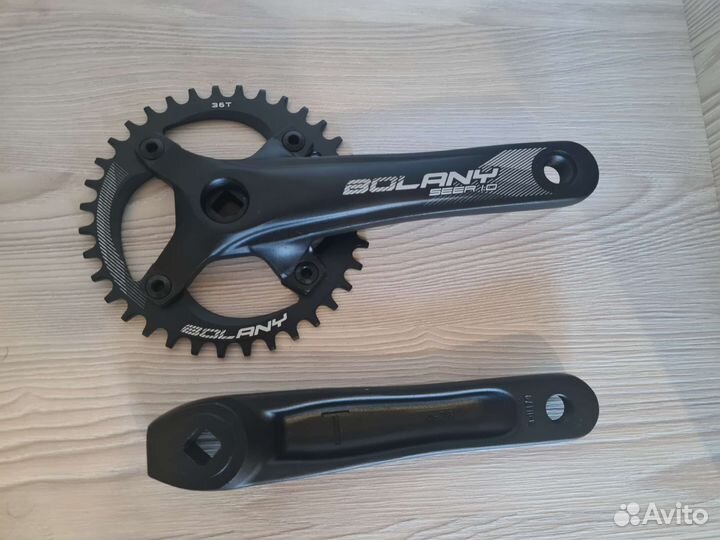 Шатуны под квадрат (ромб) со съемной звездой 36Т