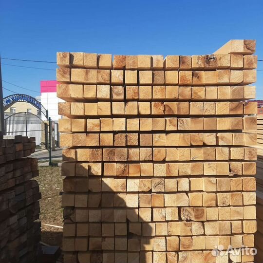 Пиломатериалы брус 100*100*6000 сосна