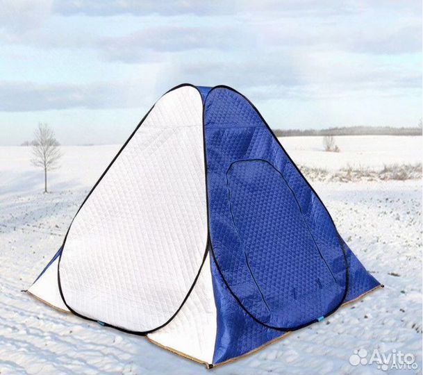 Зимняя палатка для рыбалки 200х200х170 1 слой