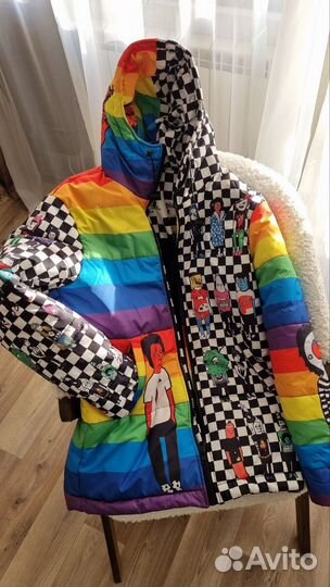 Пуховик Laser B Радужные Чувачки