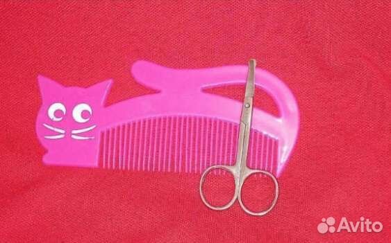 Набор уточки, ножницы, расчёска, градусник