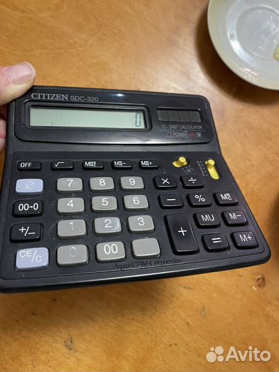 Калькулятор citizen sdc-320
