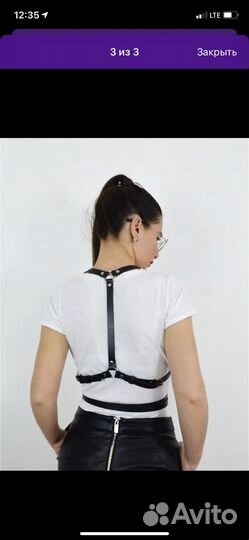 Портупея женская новая