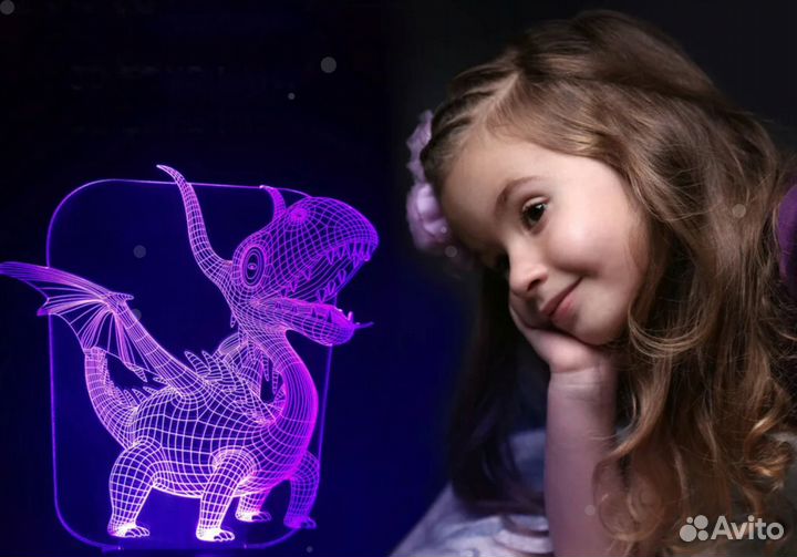 Детский ночник на подарок ребенку