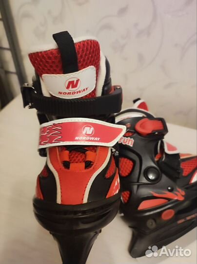 Коньки детские раздвижные 27 30