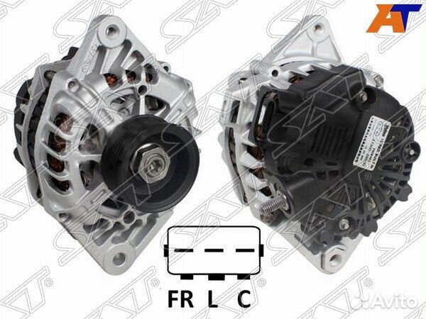 Генератор hyundai accent