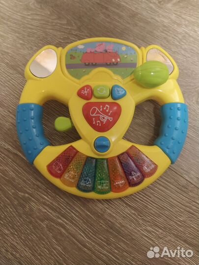 Руль свинка пеппа