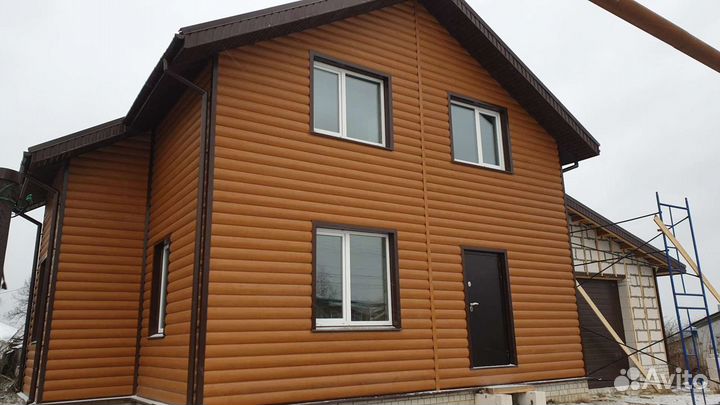 Монтаж металлического сайдинга