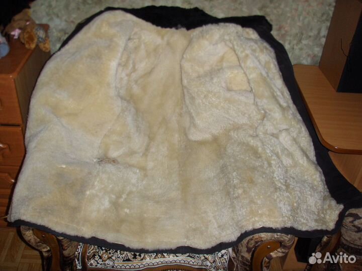 Цигейковое полупальто(шуба) -мужское