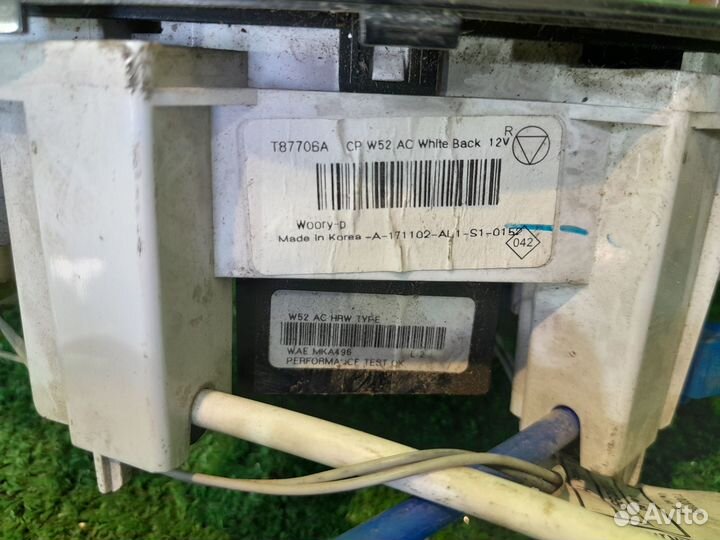 Блок управления климатом renault logan 2