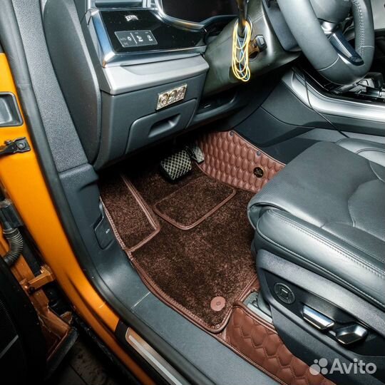 3 д коврики из экокожи