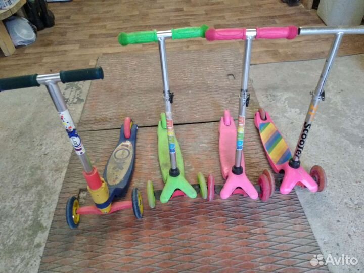 Разборка/ремонт самокатов+целые