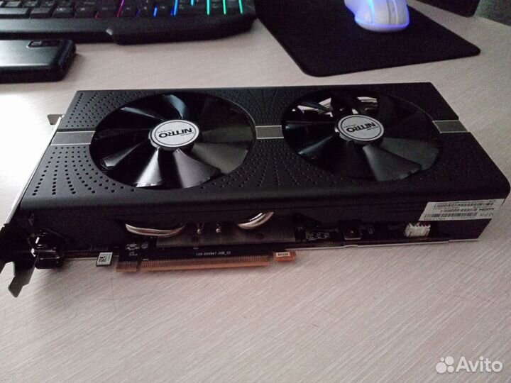 Видеокарта rx580 8gb