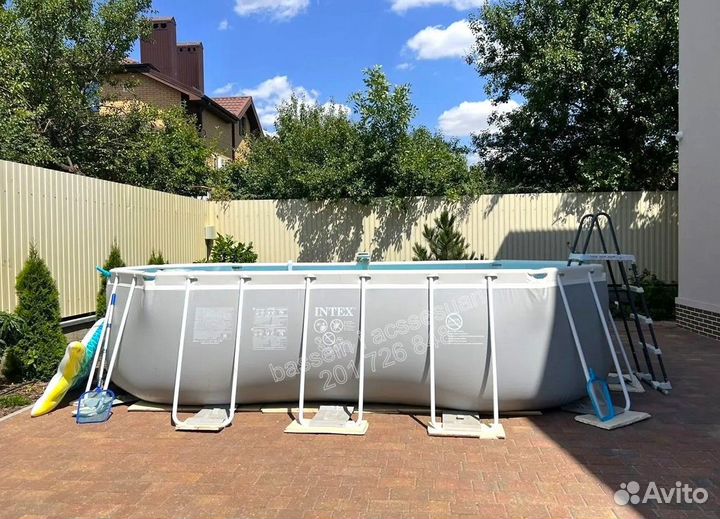 Каркасный Бассейн Овальный