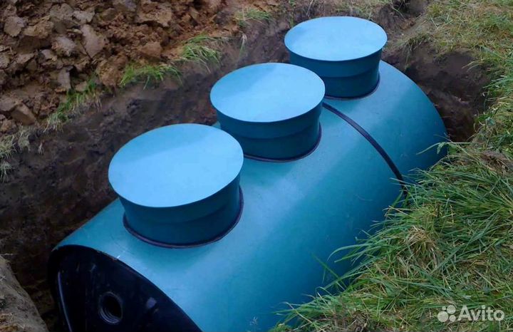 Септик из бетонных колец под ключ