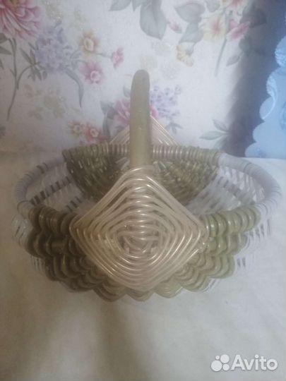 Корзина плетеная для грибов