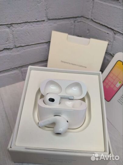 Наушники apple AirPods 3 новые 1:1 копия