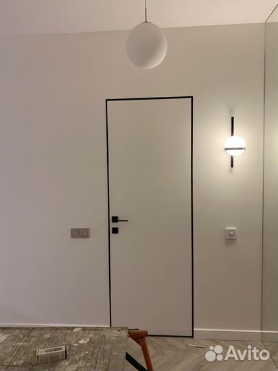 Бра настенный светильник черный металл шар