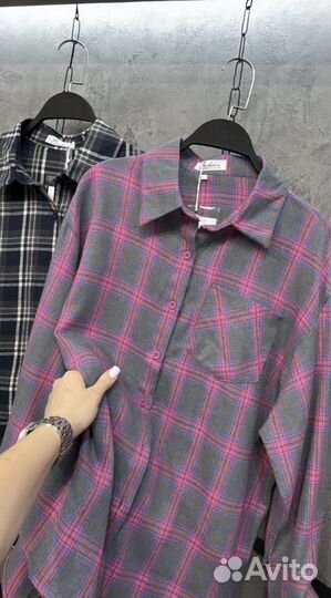 Стильная рубашка (единый размер 42-48)