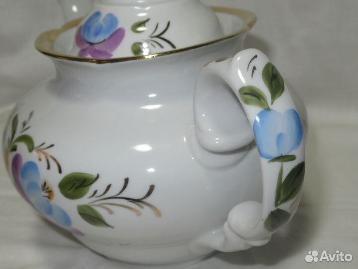 Заварочный чайник. Фарфор. СССР
