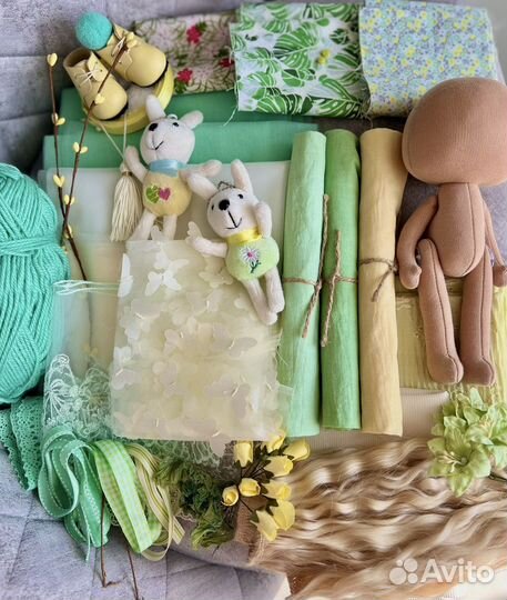 Набор для создания куклы, ткани для ручной работы