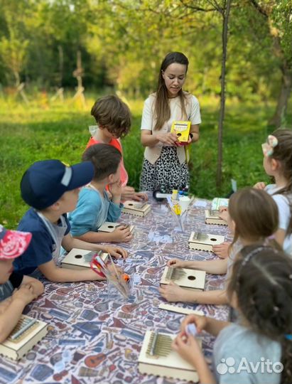 Мастер-класс для детей муз. инструмент - Калимба