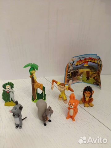 Киндер сюрприз игрушки 90 -х Мадагаскар
