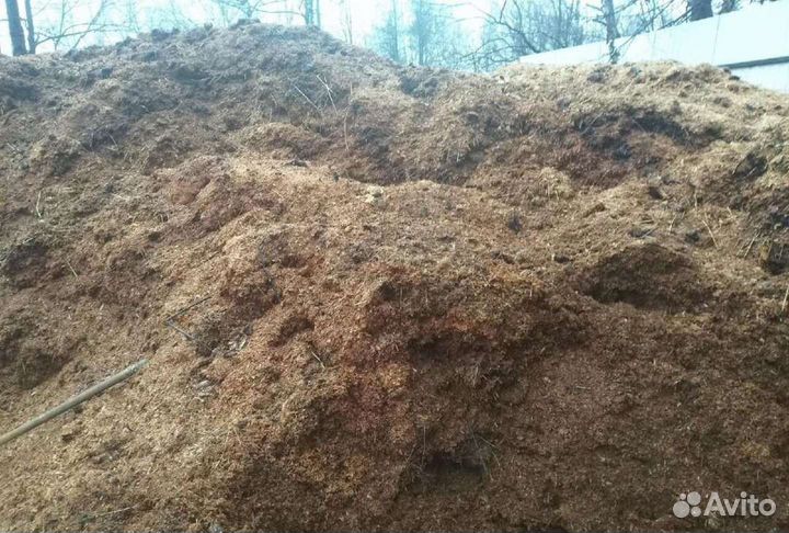 Конский и коровий перегной в наличии