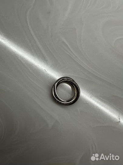 Кольцо Тринити Серебро