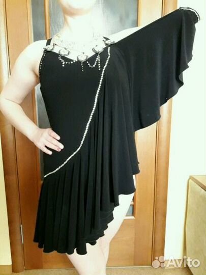 Платье для бальных танцев латина Ю-2, Молодёжь, Вз