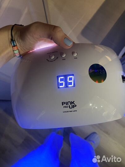 Лампа для маникюра Pink Up