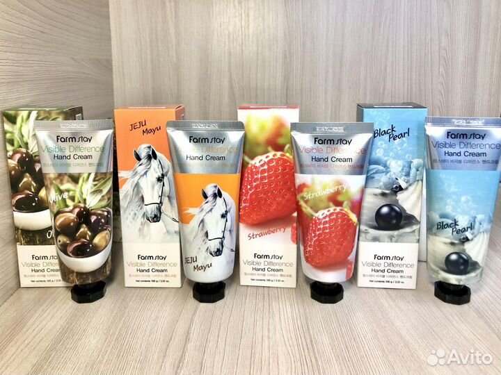 FarmStay корейские крема для рук
