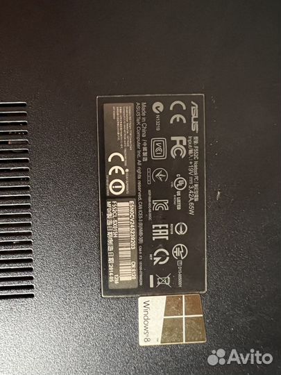 Ноутбук asus F552C
