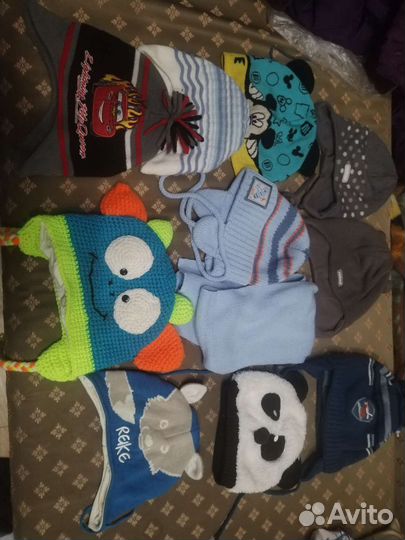 Шапки, Шлемы на все сезоны от 2 до6 лет. Пушкин