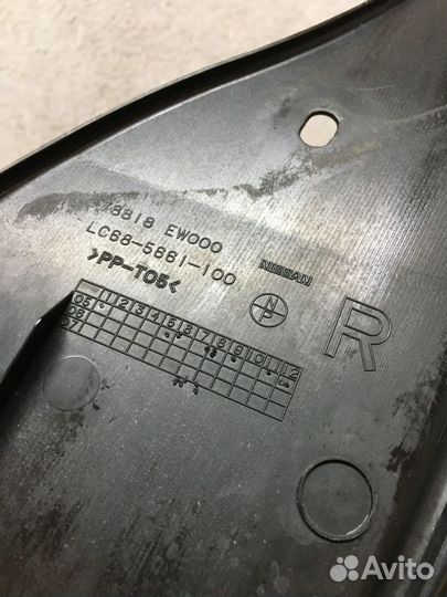 Подкрылок задний Nissan almera G15 Прав