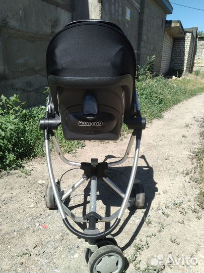 Автолюлька maxi cosi с колесной базой и изофикс