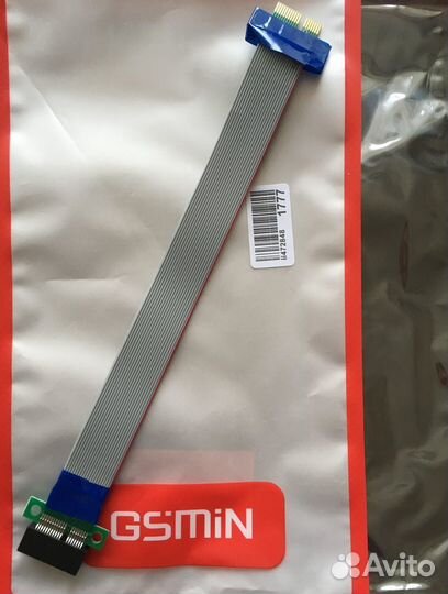 Кабель удлинитель (riser) PCI-E x1