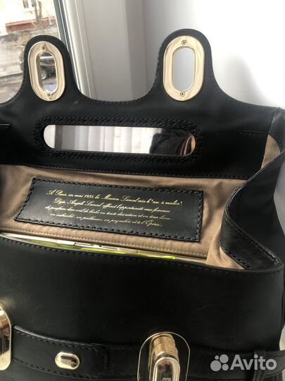 Сумка женская натуральная кожа черная