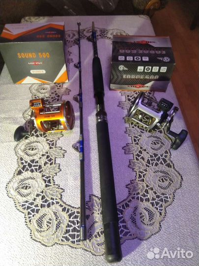 Спиннинг для морской рыбалки новый